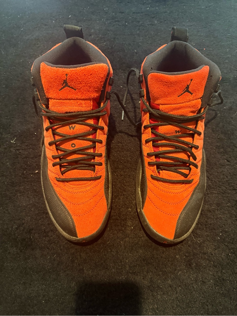 Air Jordan Men’s Mid-Top Basketball Shoes - Red/Black